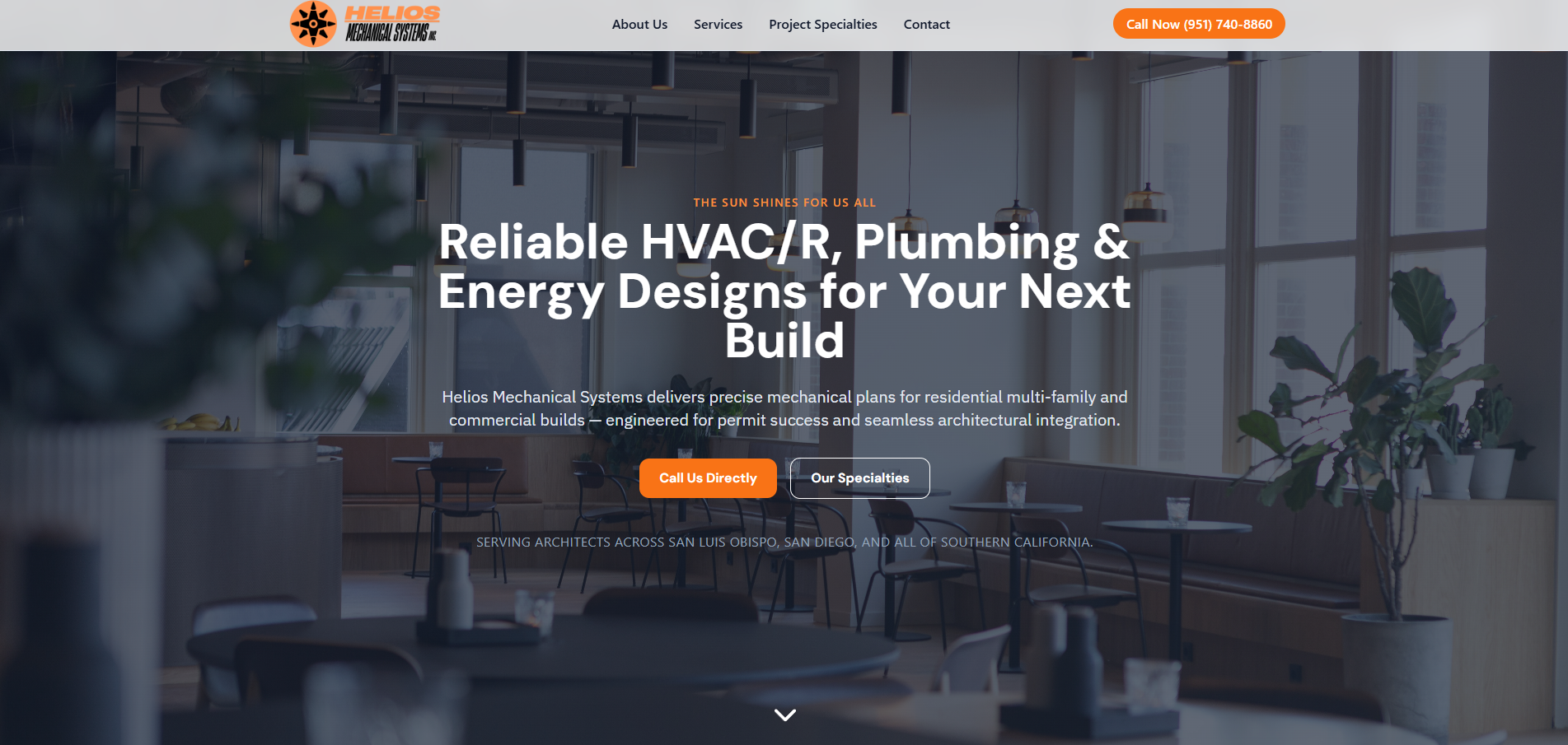 Helios Mechanical Website