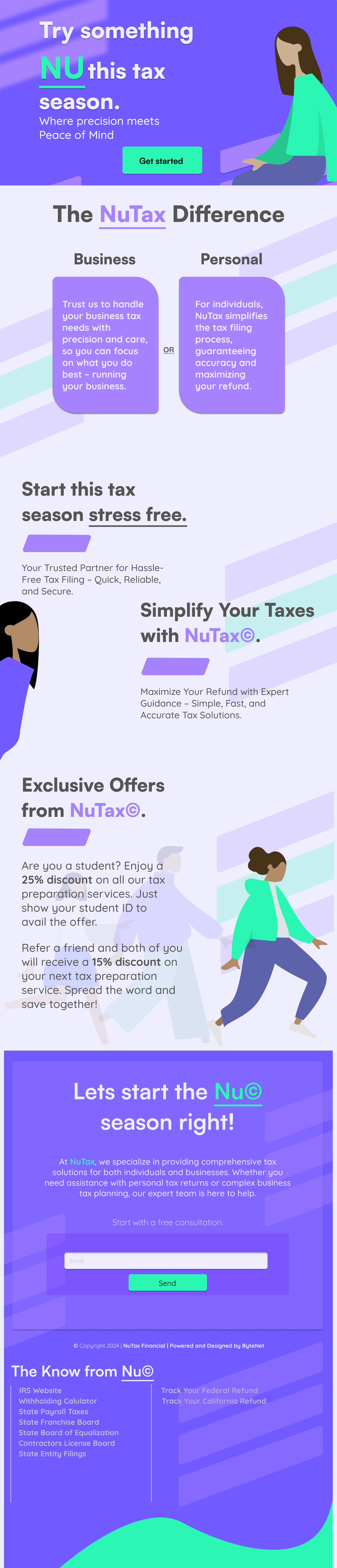 NuTax Website